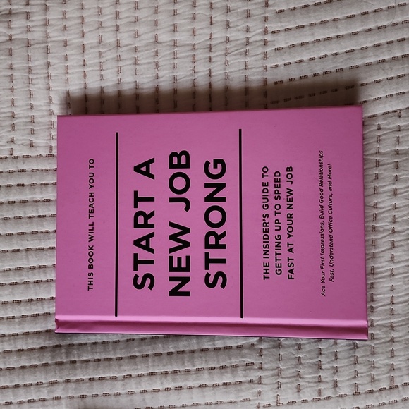 Start a New Job Strong Book - Picture 1 of 2